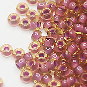 Материалы для творчества handmade. Livemaster - original item Czech beads 10/0 Pink procras 11023 10 g Preciosa. Handmade.