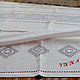 Tablecloth holiday 12 the Kuban. White len. Embroidery. Hemstitch. Tablecloths. EmbroideryINNAI. My Livemaster. Фото №6