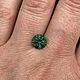 Изумруд гидротермальный вставка круг 8 мм (1.7Ct). Кабошоны. Жемчужина. Ярмарка Мастеров.  Фото №5