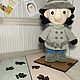 Инспектор Гаджет, игрушка ручной работы, Амигуруми куклы и игрушки, Нижнекамск,  Фото №1