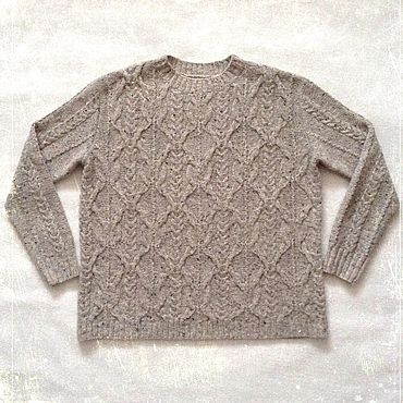 Одежда ручной работы. Ярмарка Мастеров - ручная работа Джемпер из твида.. Handmade.