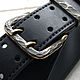 Belt with forged buckle made of genuine leather. Straps. fabiscraft (FabisCRAFT). My Livemaster. Фото №4