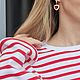 Серьги "Red", Серьги классические, Москва,  Фото №1