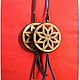 Pendant in a car or a house Star ALATYR, Figurines in Russian style, Moscow,  Фото №1