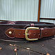 Order Ranger leather belt, 70mm. Labour. Livemaster. . Straps Фото №3