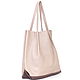 Order Shopper Bag Leather Pink Tote Shoulder Bag. BagsByKaterinaKlestova (kklestova). Livemaster. . Tote Bag Фото №3