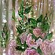  Abstract oil painting with rose flowers. Pictures. sharaeva-elena. Online shopping on My Livemaster.  Фото №2