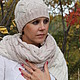 Заказать Платье- туника "Таинственные переплетения". Tatyana Khoroshun. Ярмарка Мастеров. . Платья Фото №3