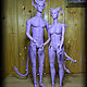 Заказать  Инкуб или Суккуб авторская бжд 3д печать 35 см. Zlata's fantasy dolls. Ярмарка Мастеров. . Шарнирная кукла Фото №3