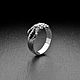 Кольцо Лапа Совы. Кольца. AlexFox Jewelry. Ярмарка Мастеров.  Фото №4