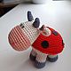Master class Knitted toy 'Ladybug'. Knitting patterns. GALAtoys. My Livemaster. Фото №5