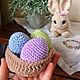 Пасхальный кролик. Пасхальные сувениры. Stitch by Stitch броши из бисера, вышивка и игрушки. Интернет-магазин Ярмарка Мастеров.  Фото №2