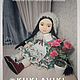 Авторская текстильная кукла Белла. Куклы и пупсы. Виктория Шелковникова
КУКЛЫ С ЖИВЫМ ВЗГЛЯДОМ @dolls_viktoria_s. Интернет-магазин Ярмарка Мастеров.  Фото №2