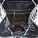 Womens leather backpack 'jolie' black smooth. Backpacks. Russian leather Guild. Online shopping on My Livemaster.  Фото №2