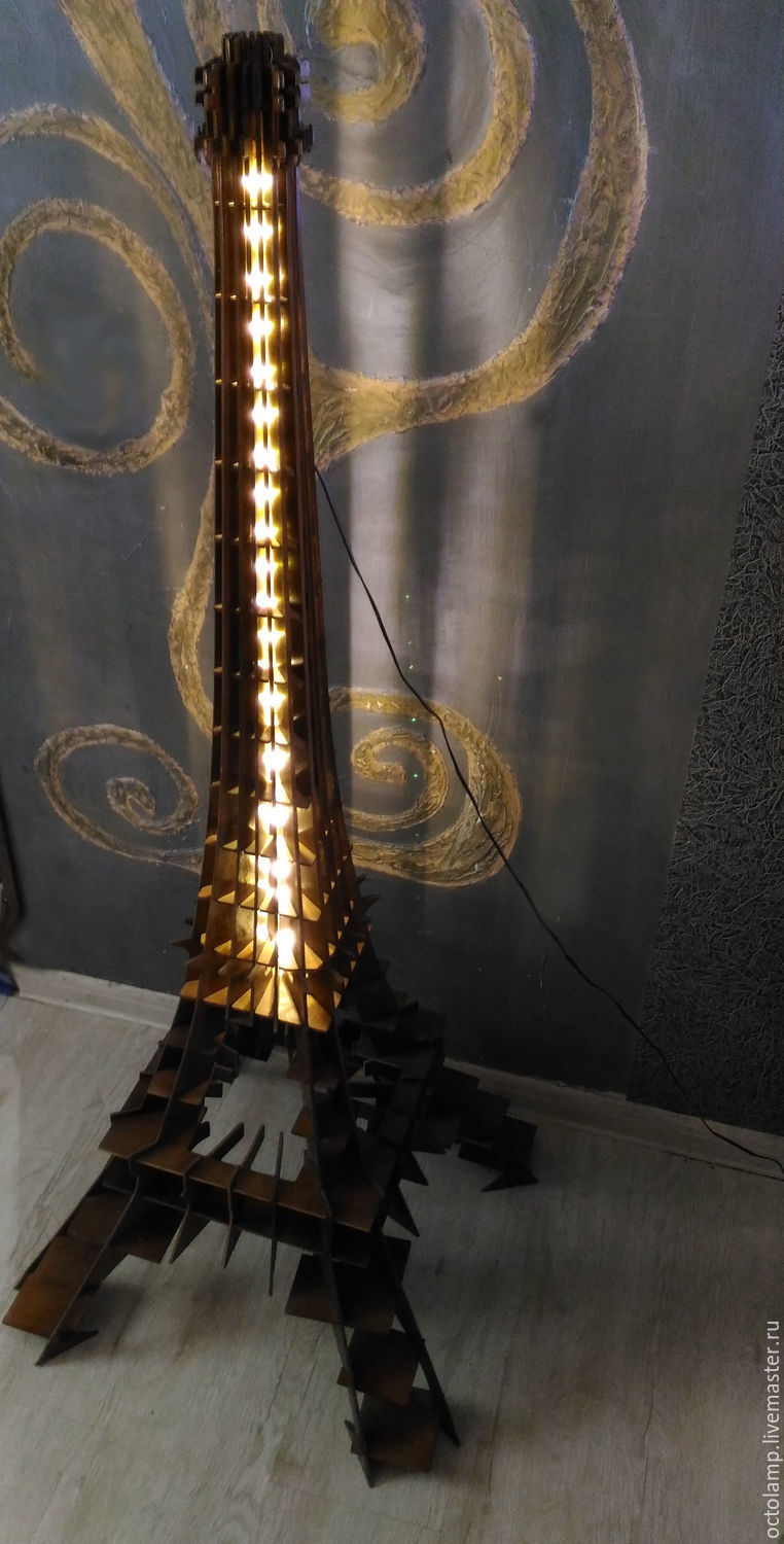 Floor Lamp Eiffel Tower Shop Online On Livemaster With