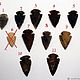 Order Stone arrowheads 15-40mm. merlin-hat (Merlin-hat). Livemaster. . Subculture Attributes Фото №3