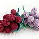  ' Paradise fruit'! Grapes. Amigurumi dolls and toys. Cross stitch and beads!. My Livemaster. Фото №6