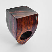 Украшения handmade. Livemaster - original item High square ring made of wood. Handmade.