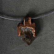 Украшения handmade. Livemaster - original item Copper pendant Rutile quartz.. Handmade.