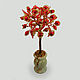 A coral tree in an onyx vase 'Oriental fairy tale', Trees, Moscow,  Фото №1