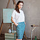 Юбка-карандаш. Юбки. GMouse_clothes. Ярмарка Мастеров.  Фото №5