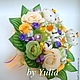 Заказать Букет с конфетами и мягкими игрушками. sladkiypodarok (Юлия). Ярмарка Мастеров. . Букеты Фото №3
