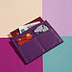 Document Holder Purple. Cover. murzikcool. Online shopping on My Livemaster.  Фото №2