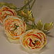 Цветы из ткани Цветы из шелка Роза "Камелот", Цветы, Чусовой,  Фото №1