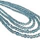 ГОЛУБОЙ ТОПАЗ Blue куб граненый 5,5 мм. Бусины. It STONES. Интернет-магазин Ярмарка Мастеров.  Фото №2