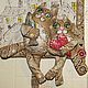Влюблённые коты. Кофейное панно. Картины. Кофейные игрушки и компания (Katerina-life). Интернет-магазин Ярмарка Мастеров.  Фото №2