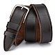 Percival leather belt (dark brown), Straps, St. Petersburg,  Фото №1