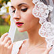 Фата невесты на свадьбу. Фаты. Romantic Wedding. Ярмарка Мастеров.  Фото №5