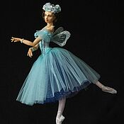 Куклы и игрушки handmade. Livemaster - original item The first pointe ballerina - Maria Taglioni, portrait doll. Handmade.