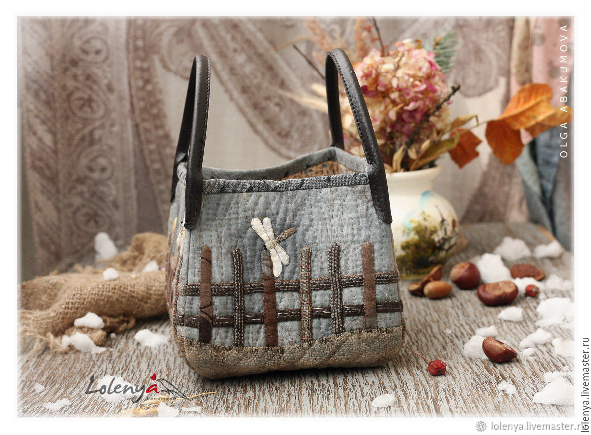 Japonés de patchwork. Japonesa bolso \