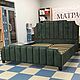 Кровать Мягкая «Форсаж». Кровати. Мебель из Массива 'Интерьерро'. Ярмарка Мастеров.  Фото №5
