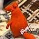 Рыжая лиса с гусем. Мягкие игрушки. Мария (Meri-Meri). Ярмарка Мастеров.  Фото №5