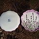 Decorative plate 'Lavender'. Plates. Irina Volvach Art Ceramics. Online shopping on My Livemaster.  Фото №2