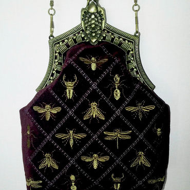 Сумки ручной работы. Ярмарка Мастеров - ручная работа Сумочка "Инсектарий1". Handmade.
