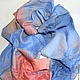 Заказать шарф валяный Коралловое море. AllenClave(Алена) авторские шарфы. Ярмарка Мастеров. . Шарфы Фото №3