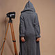 Long cardigan with hood. Cardigans. SHAPAR - knitting clothes. Online shopping on My Livemaster.  Фото №2