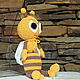 Пчелка. Мягкие игрушки. ToysAndToys. Ярмарка Мастеров.  Фото №6