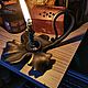 Forged candlestick with a handle on a sheet. Candlesticks. Kovanye izdeliya Askalon (Aleksej) (askalonkovka). Online shopping on My Livemaster.  Фото №2