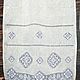 Linen curtains 2 pcs. with embroidery Ivanovo stitch No. №3, Curtains1, St. Petersburg,  Фото №1