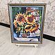 Order Painting cross stitch Sunflowers still Life, cross stitch. sweet-home11. Livemaster. . Pictures Фото №3