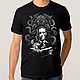 T-shirt cotton 'Howard Lovecraft', T-shirts and undershirts for men, Moscow,  Фото №1