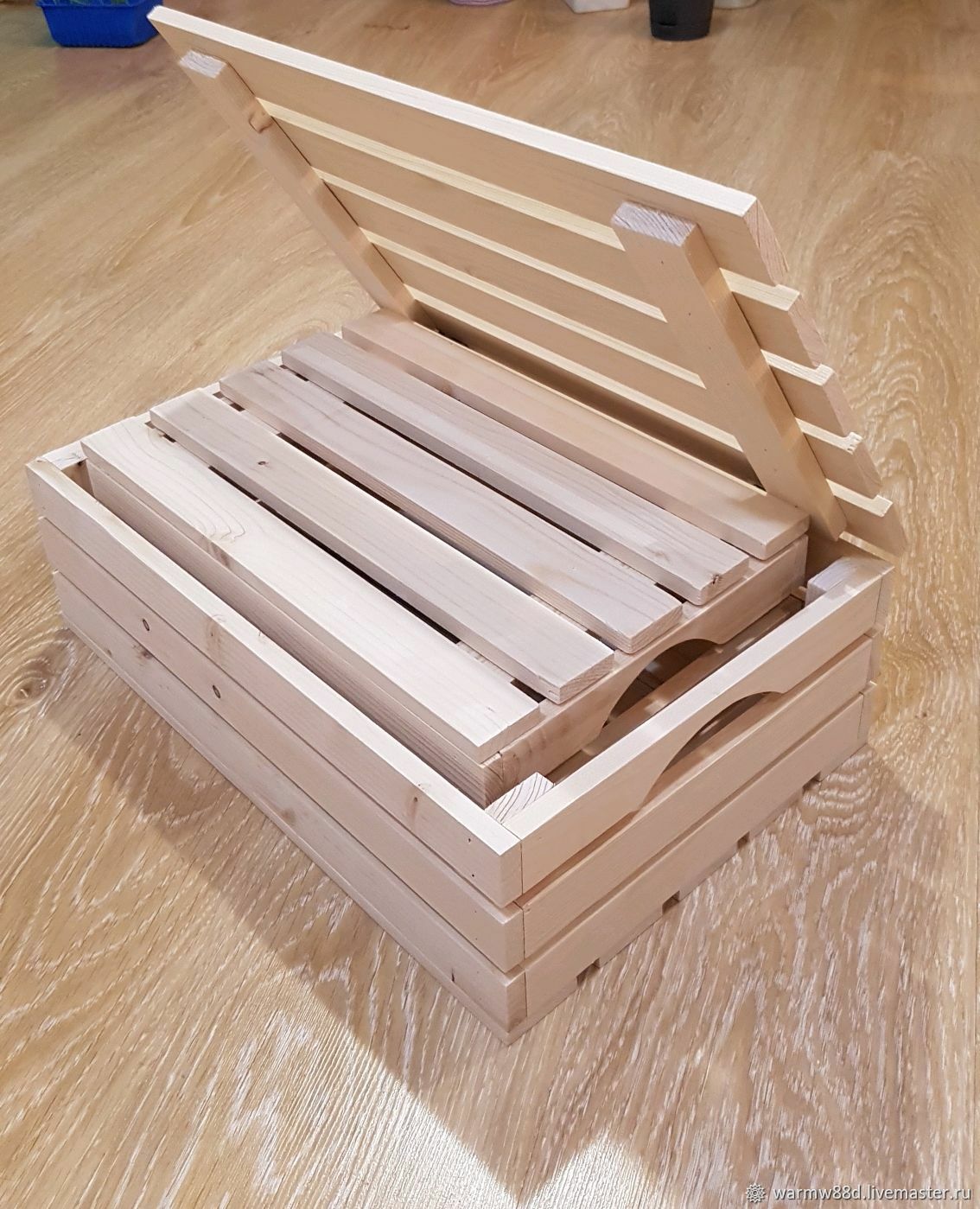 Декор ящик деревянный