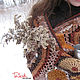 Shawl crochet' Autumn Petersburg ' fishnet friform. Shawls. asmik (asmik). My Livemaster. Фото №5
