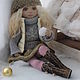 Snow. Textile interior doll. art doll, Dolls, Permian,  Фото №1
