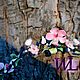 Венок "Сакура". Украшения для причесок. Witchy Lilac: Stones & Flowers. Ярмарка Мастеров.  Фото №6