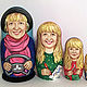 Copy of Custom nesting doll Portrait matryoshka 5 pieces, Dolls1, Moscow,  Фото №1